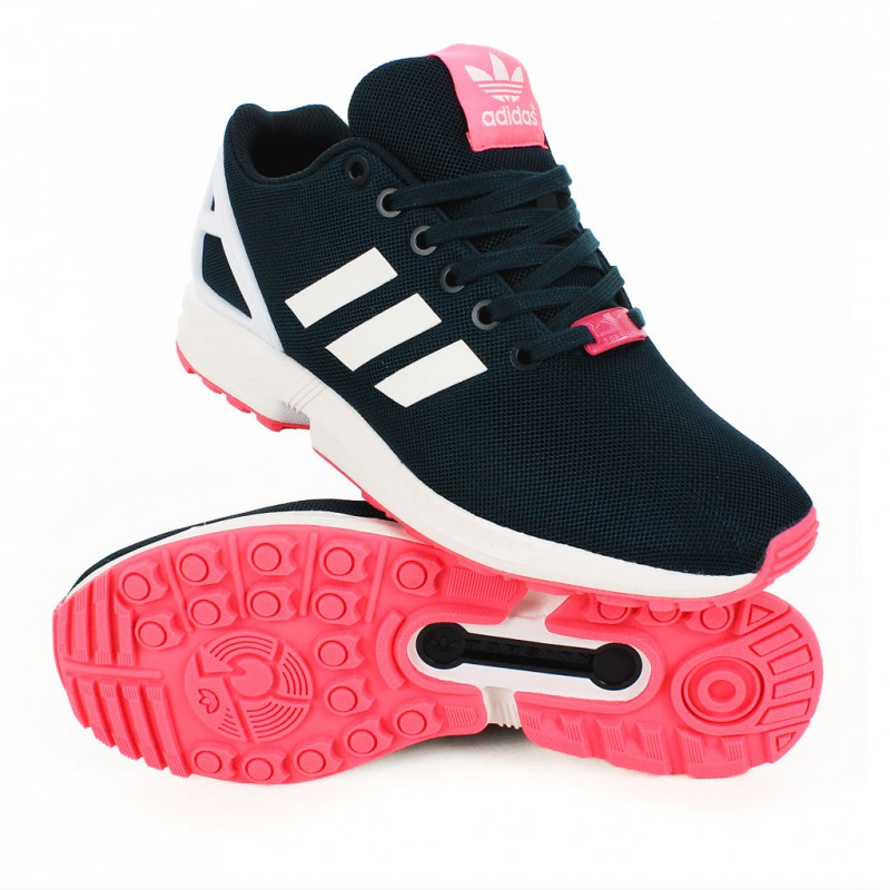 adidas zx flux femme rose et blanche